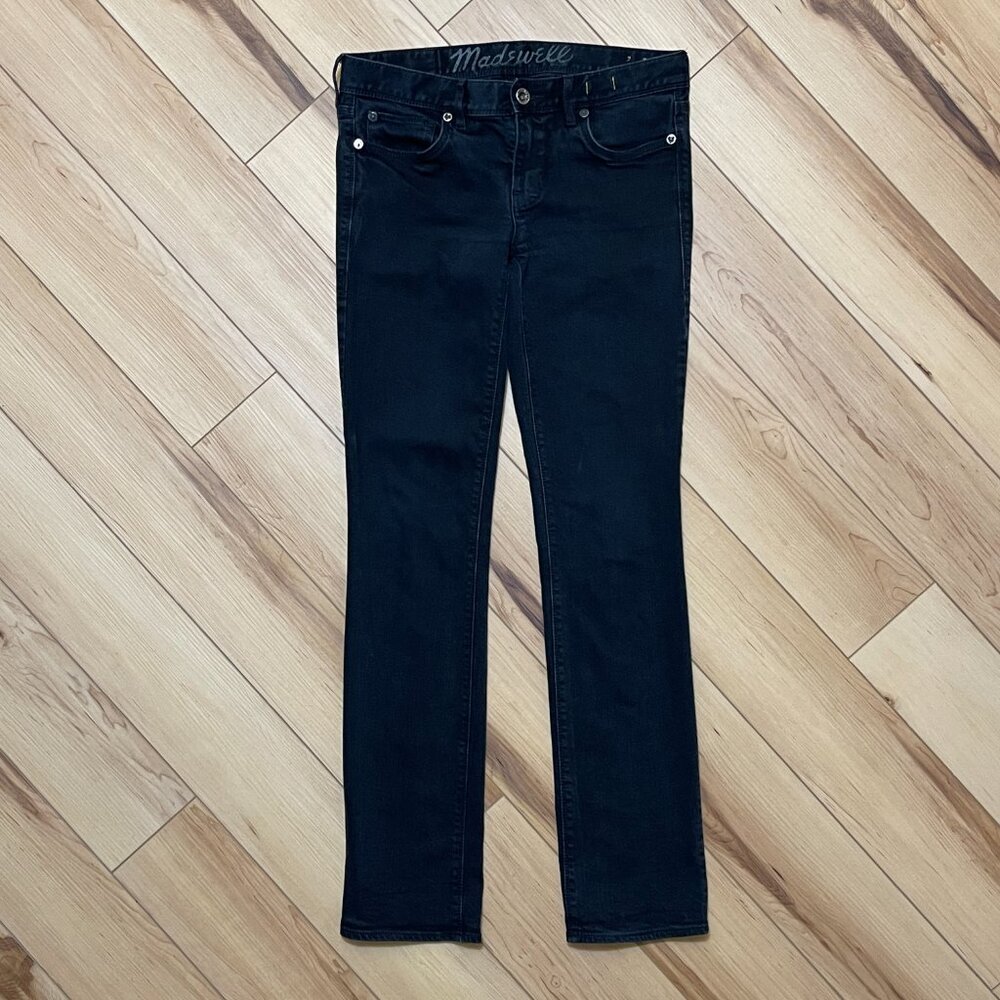 Madewell Rail Straight Jeans Black Size 27x32